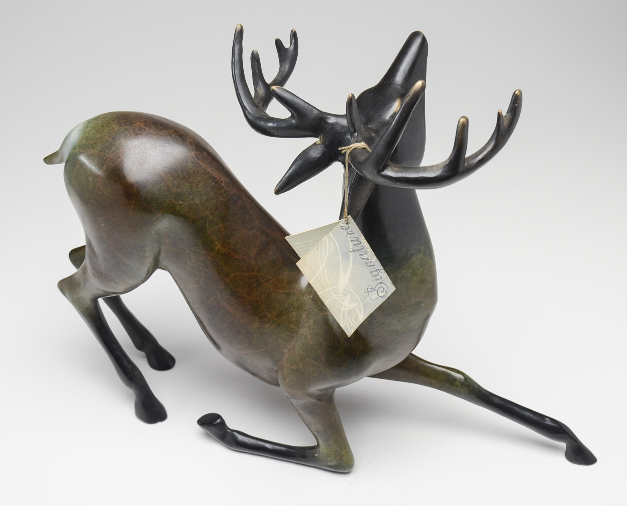 SPI Gallery Contemporary Deer Sculpture