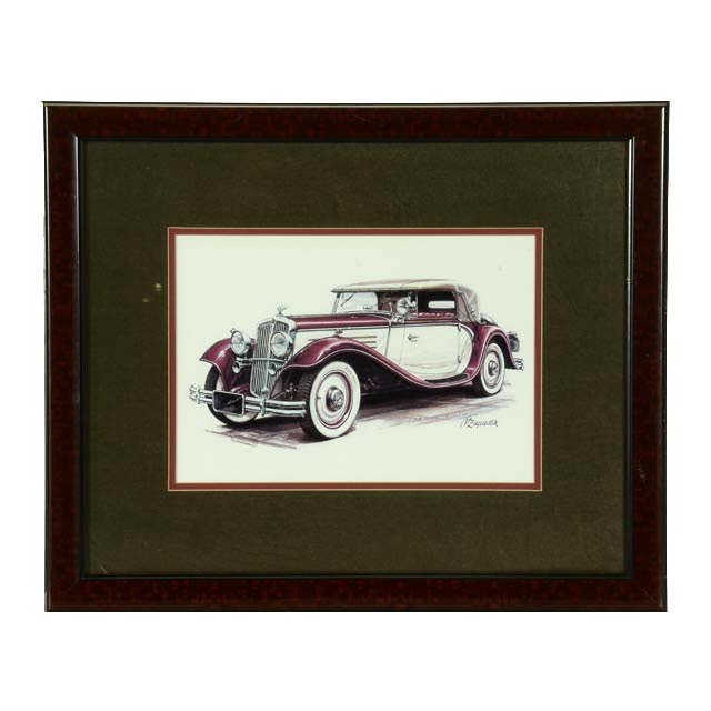 Vaclav Zapadlik Giclée "Wikov 40 1932"