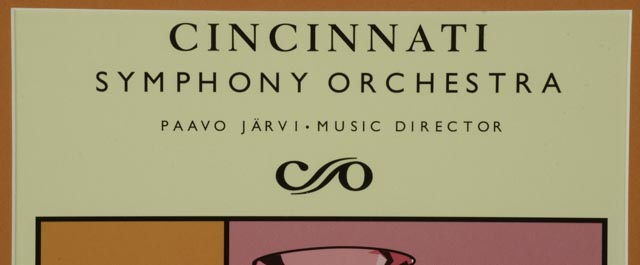 Cincinnati Symphony Orchestra Poster