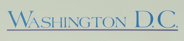 Pair of City Posters for Washington, D.C. and San Francisco