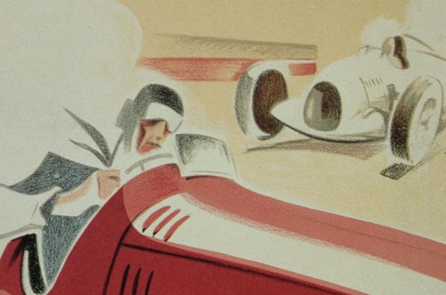 Reproduction Poster "Monaco 8 Aout 1937"