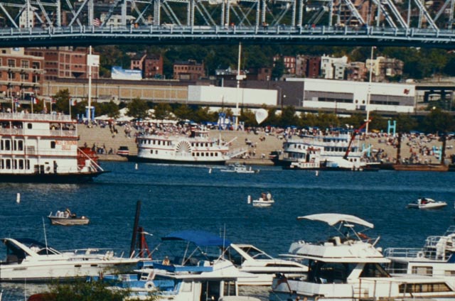 W.F. Schildman Photograph of Cincinnati Tall Stacks Festival
