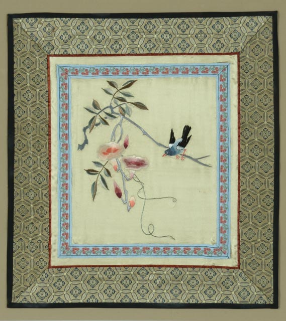 Framed Chinese Embroidery on Silk