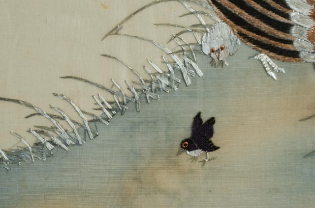 Hand-stitched Chinese Embroidery on Silk