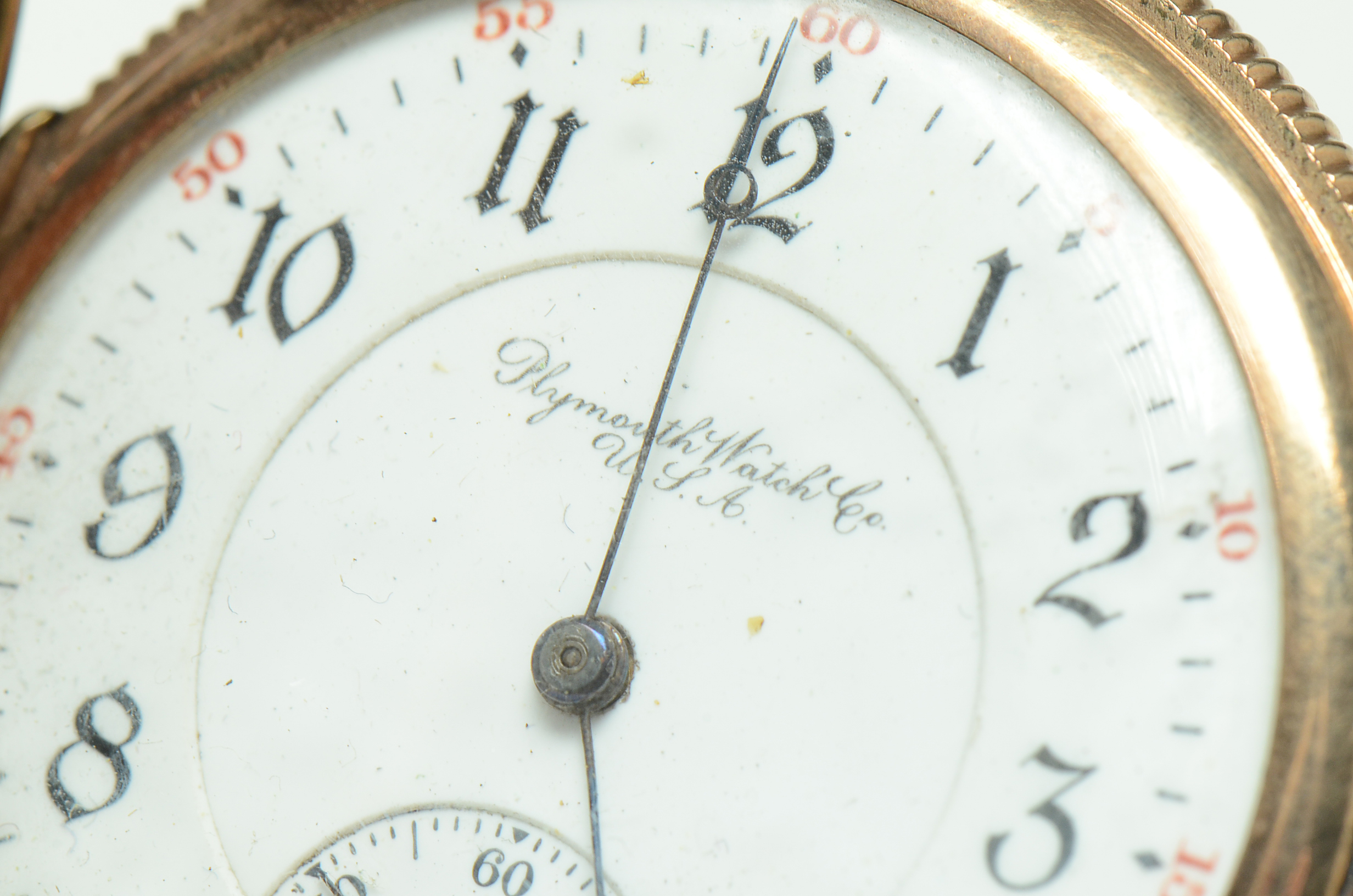 Plymouth Watch Company Pocket Watch