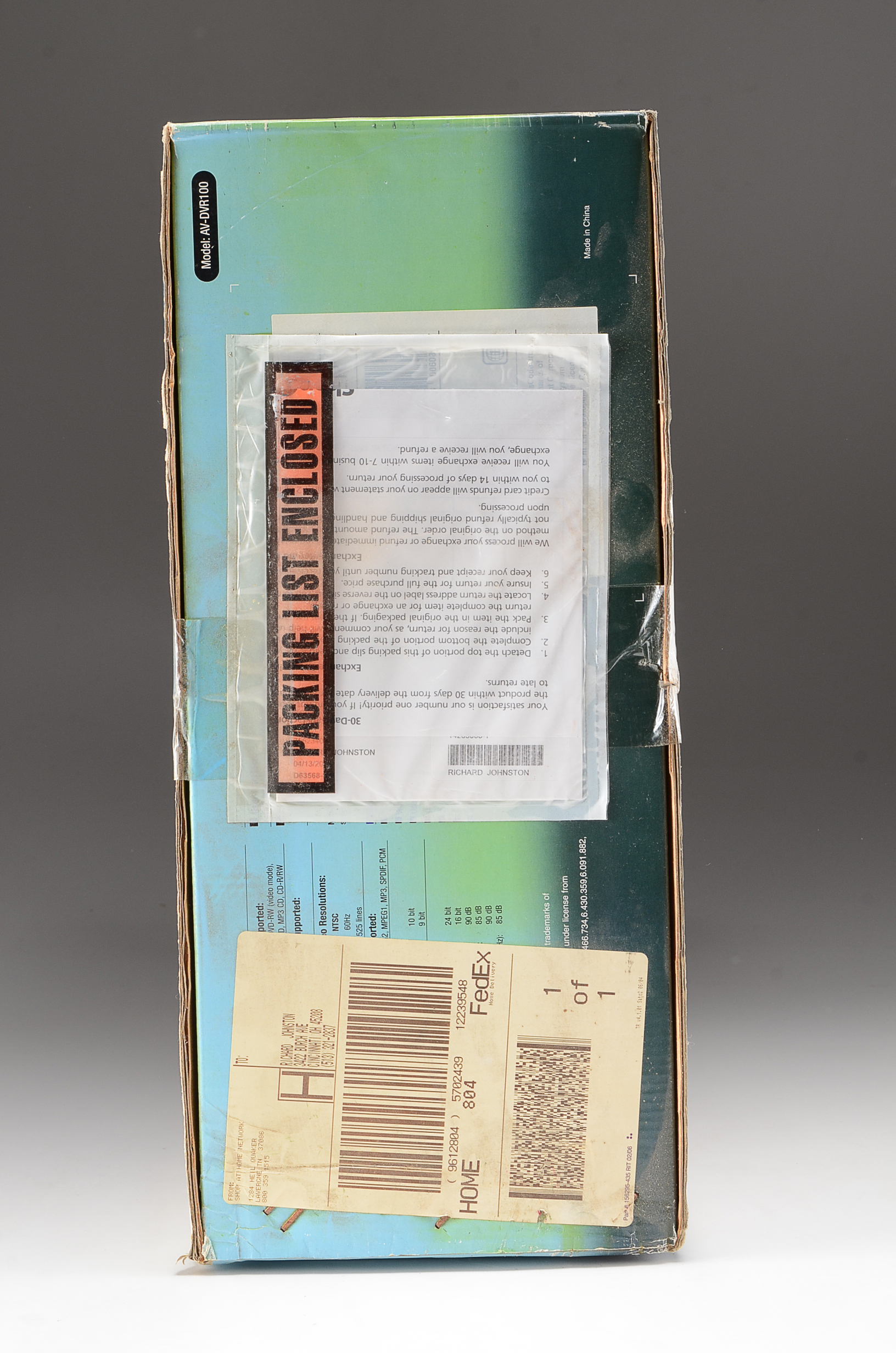 Avion DVD Video Recorder