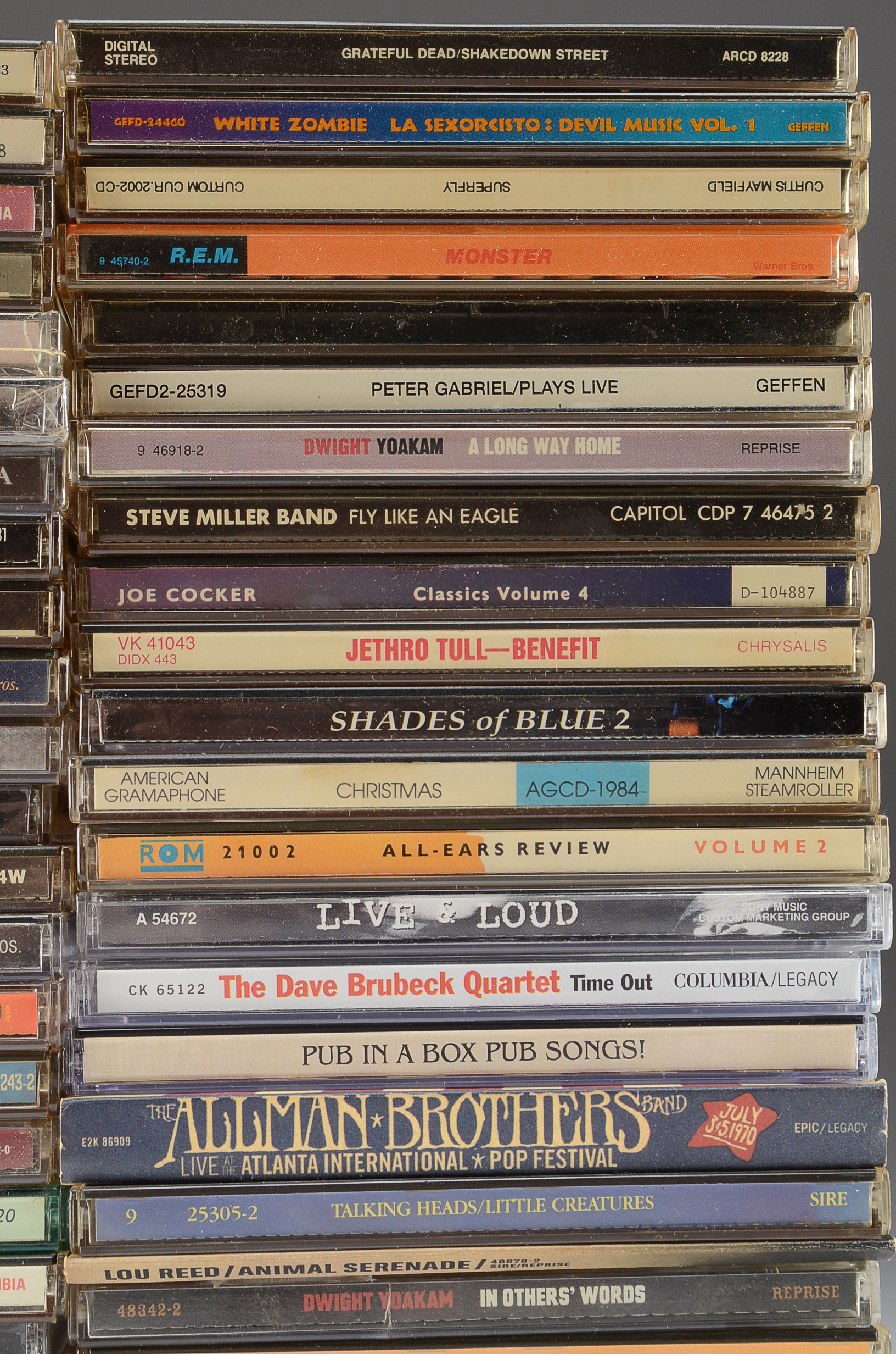 Over 80 Rock, Pop, Folk and Country CDs