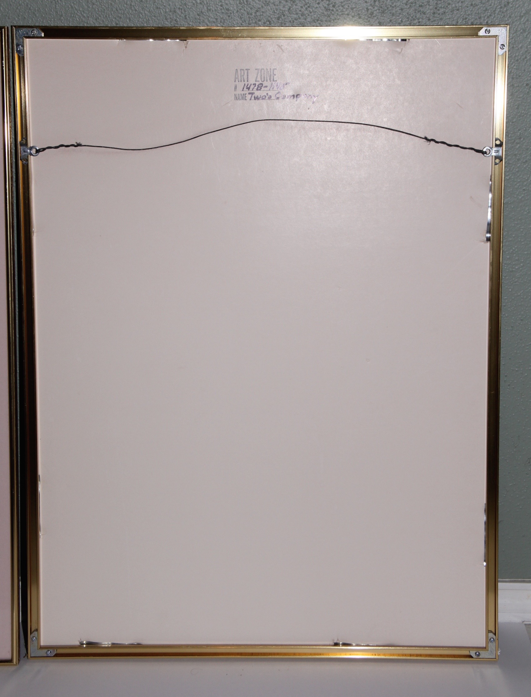 Pair of Mixed Media by D. Vickers