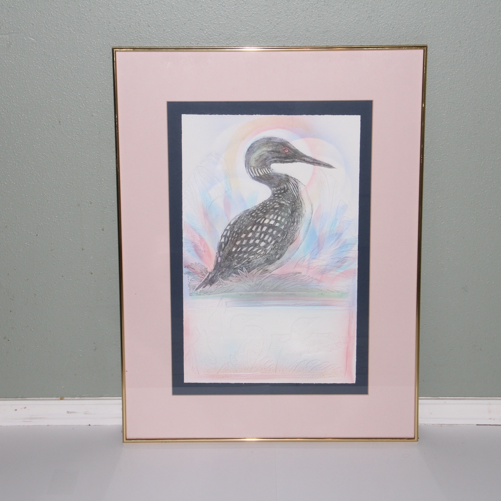 Pair of Mixed Media by D. Vickers