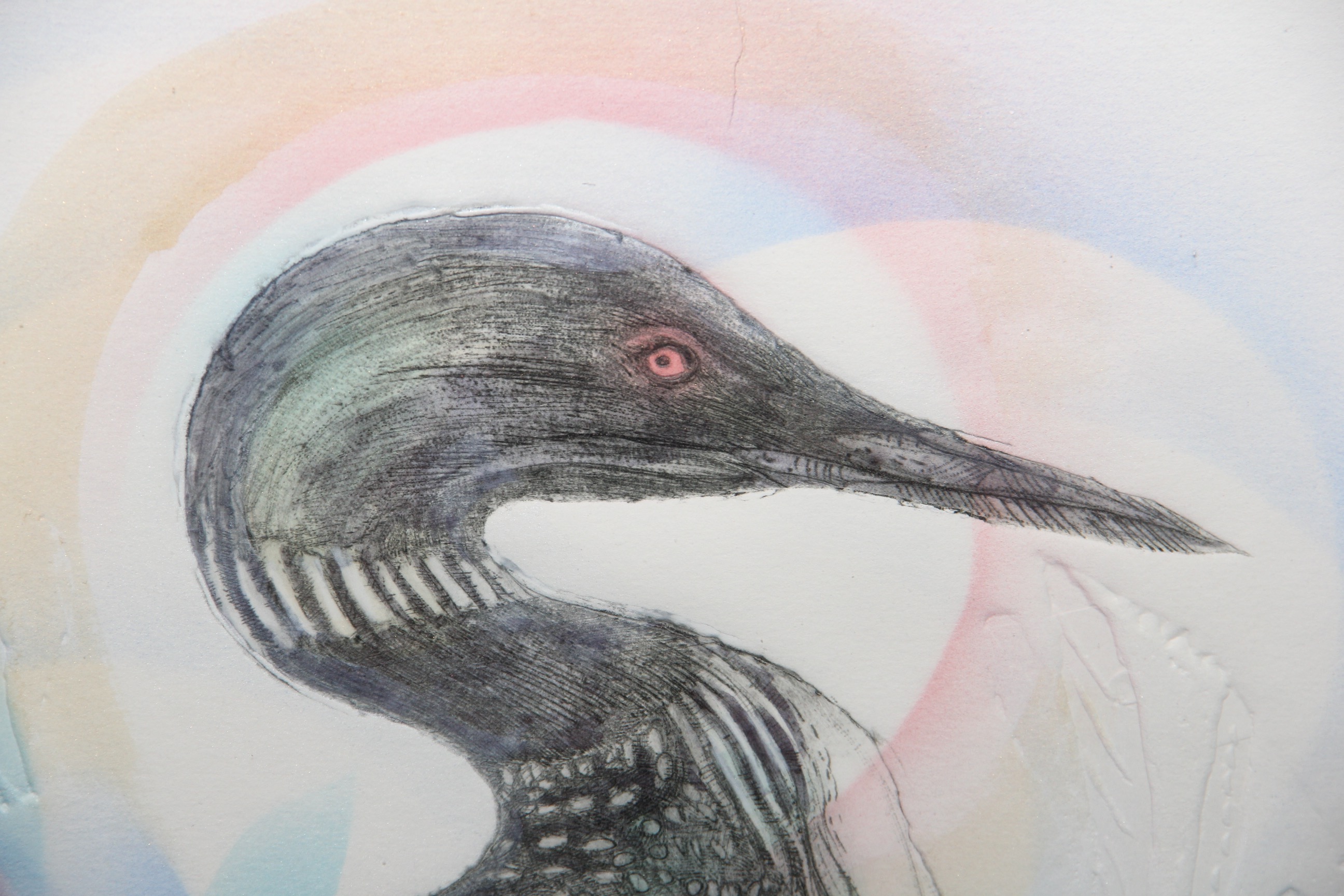 Pair of Mixed Media by D. Vickers