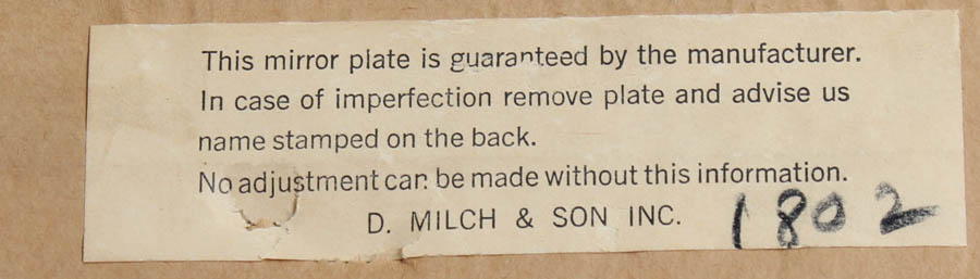 Golden Classical Style Mirror