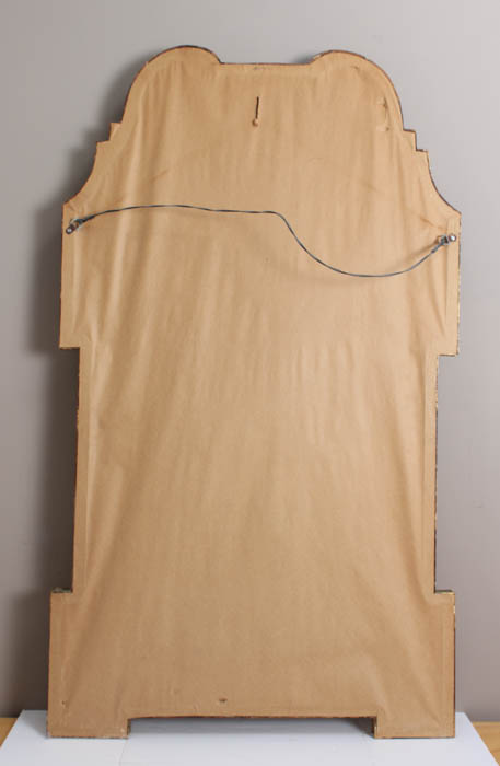 Wooden Art Nouveau Framed Mirror