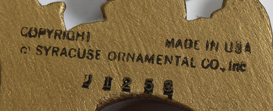 Framed Rococo Style Mirror