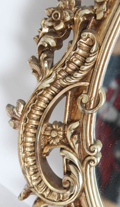Framed Rococo Style Mirror