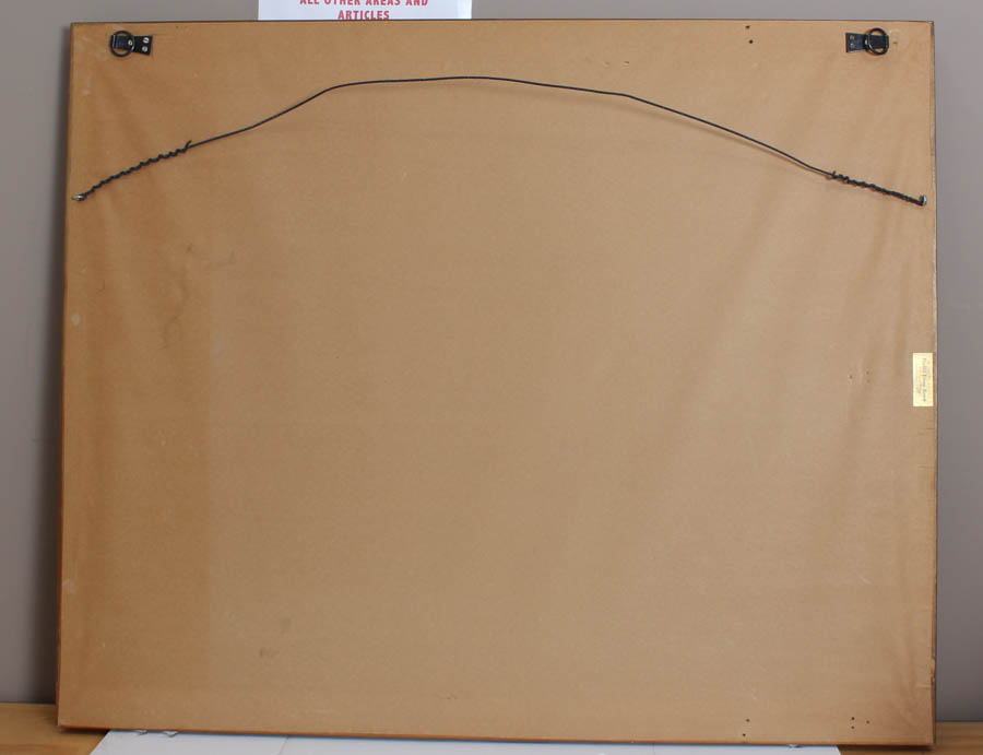 Framed Golden MIrror