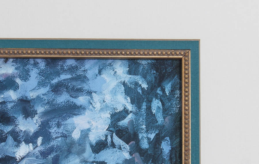 Framed Photo Offset Lithograph