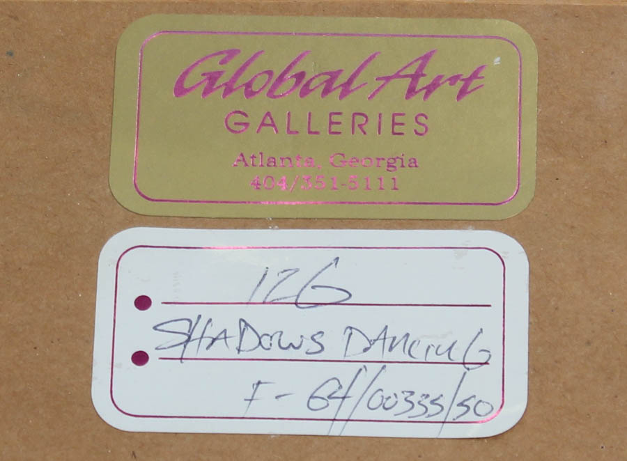 Framed Photo Offset Lithograph