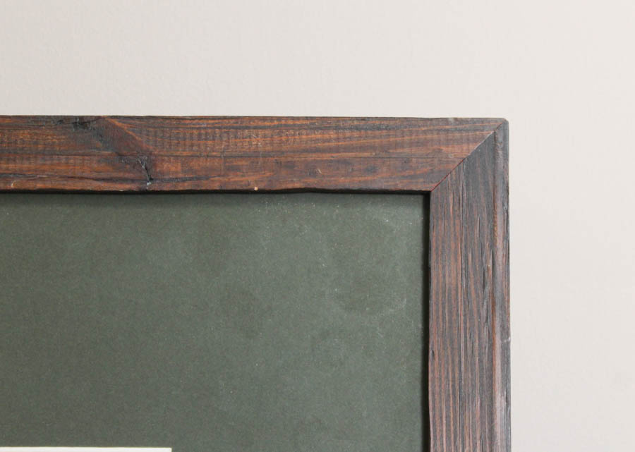 Framed Photo Offset Lithograph