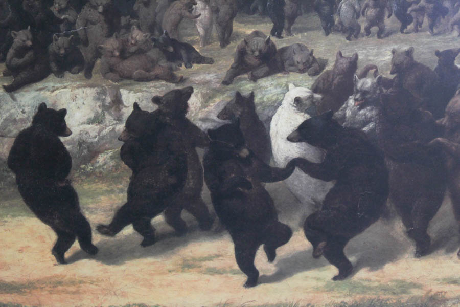 Framed Photo Offset Lithograph