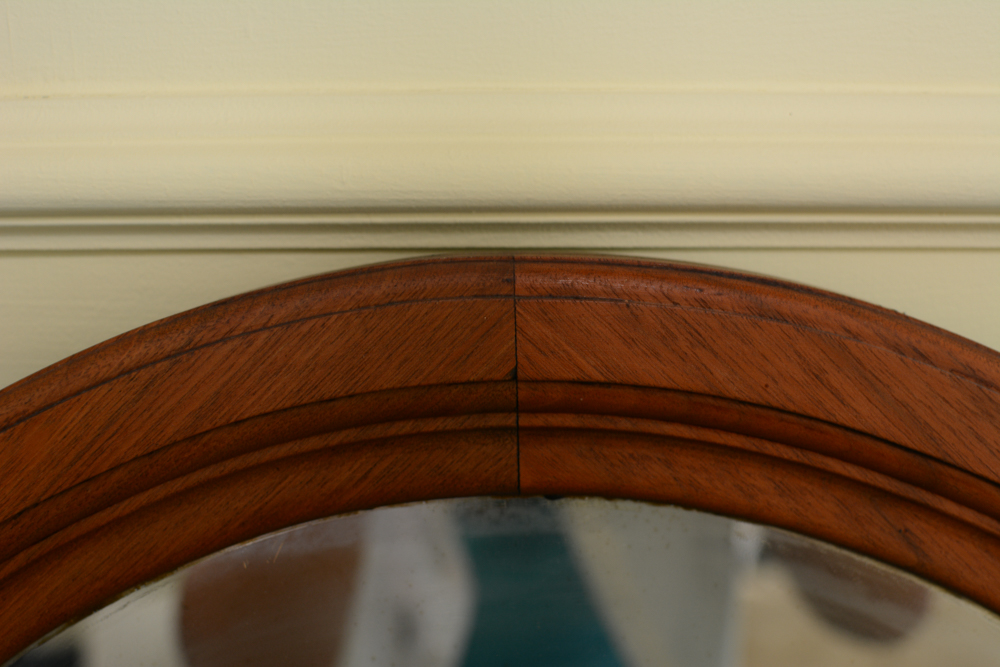 Mirror with Wood Frame