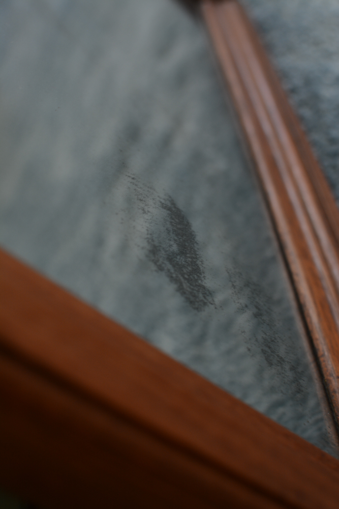 Mirror with Wood Frame