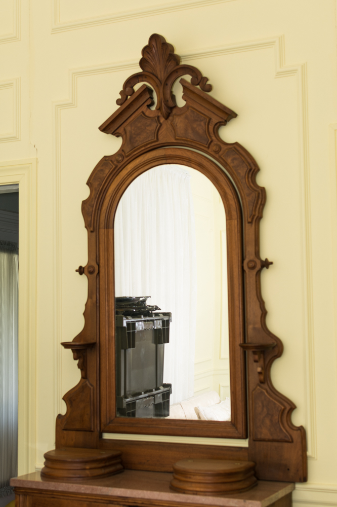 Mirror with Wood Frame