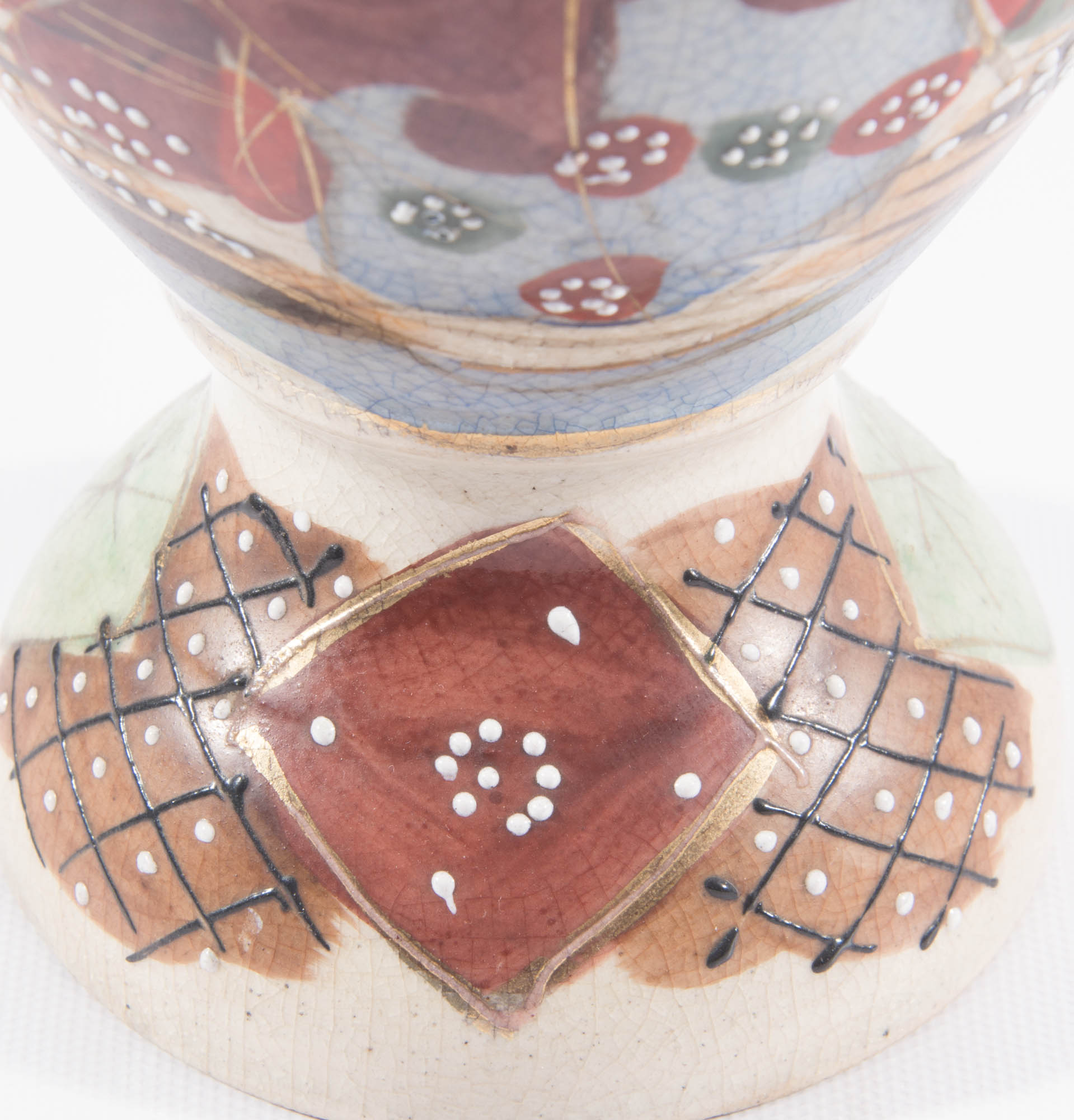 Antique Satsuma Style Vase