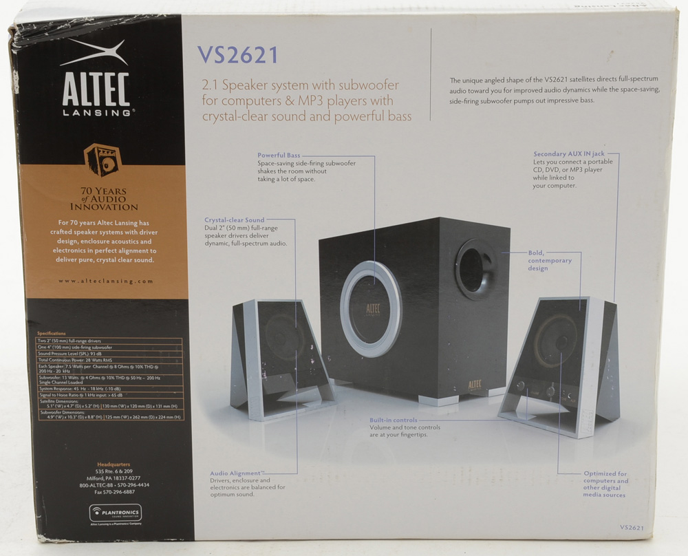 Epson Printer and Altec Computer Speakers