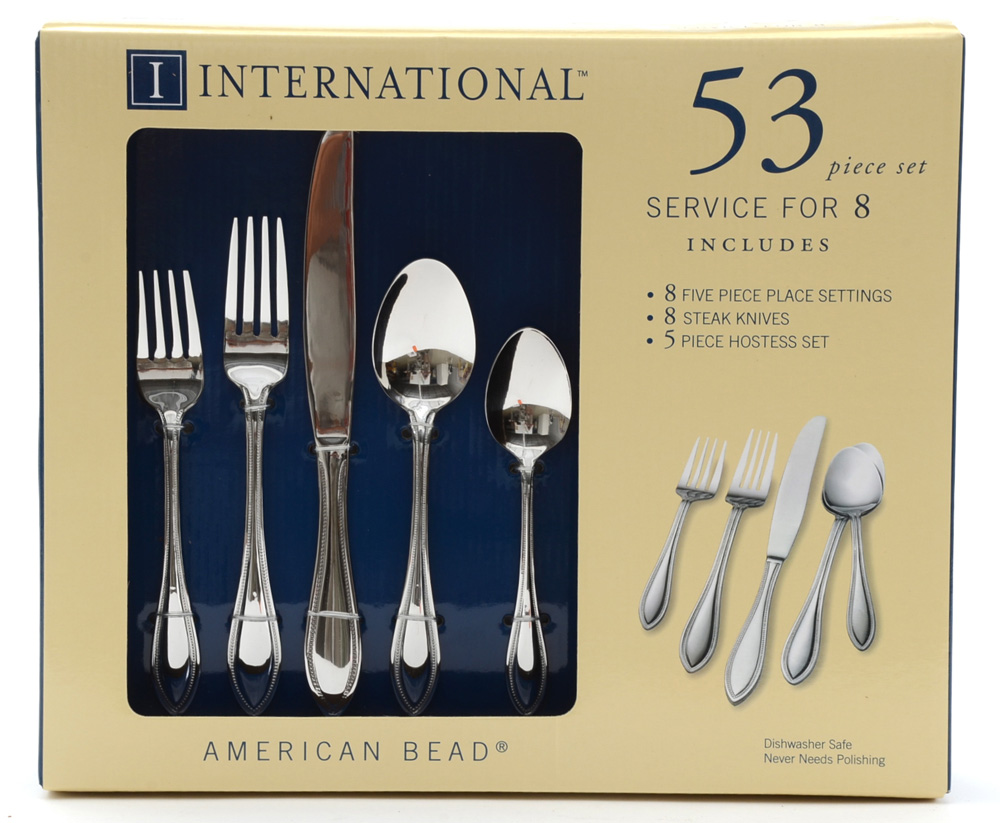 JCPenny Dinnerware and International Flatware