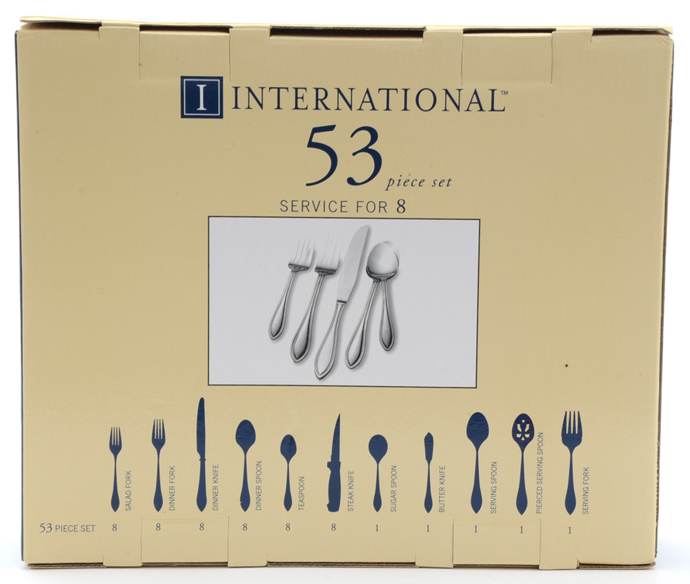 JCPenny Dinnerware and International Flatware