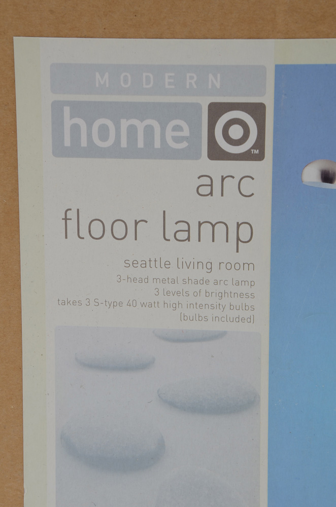 Modern Home Seattle Living Room Arc Floor Lamp