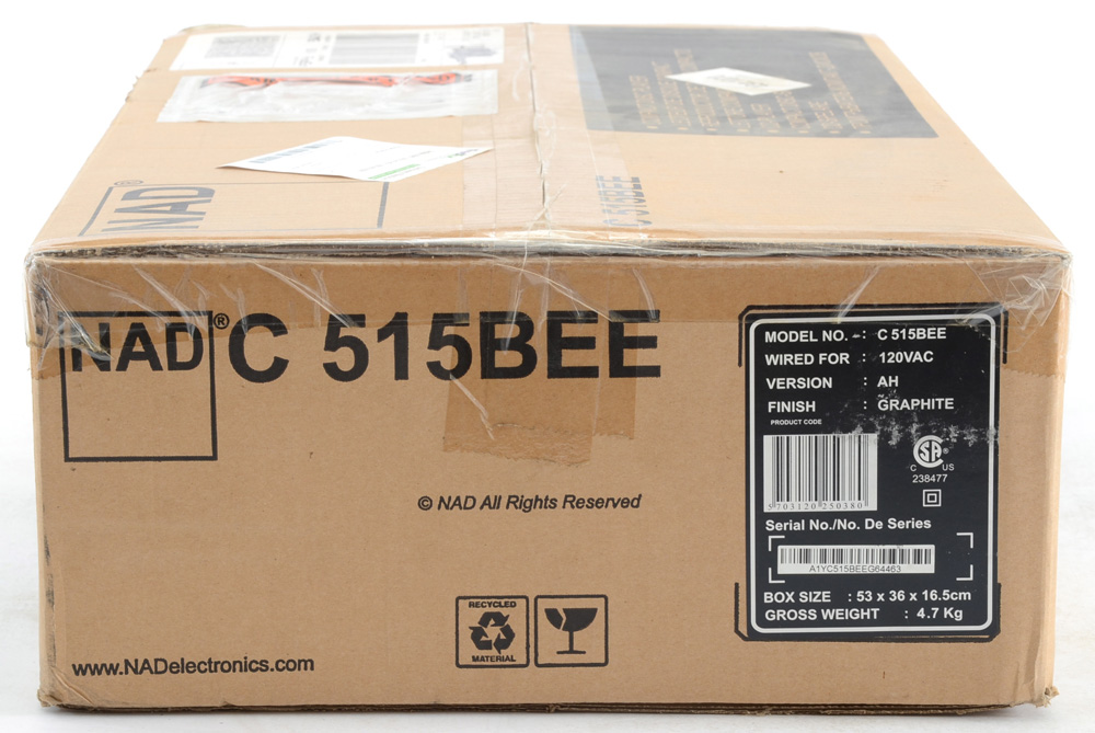 Nad C 515BEE Compact Disc Player and Blank CDs