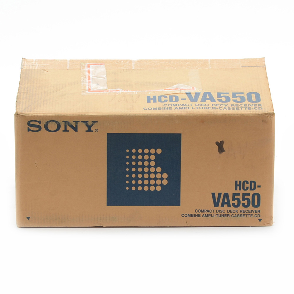 Sony Compact Disc Deck Receiver with Casette