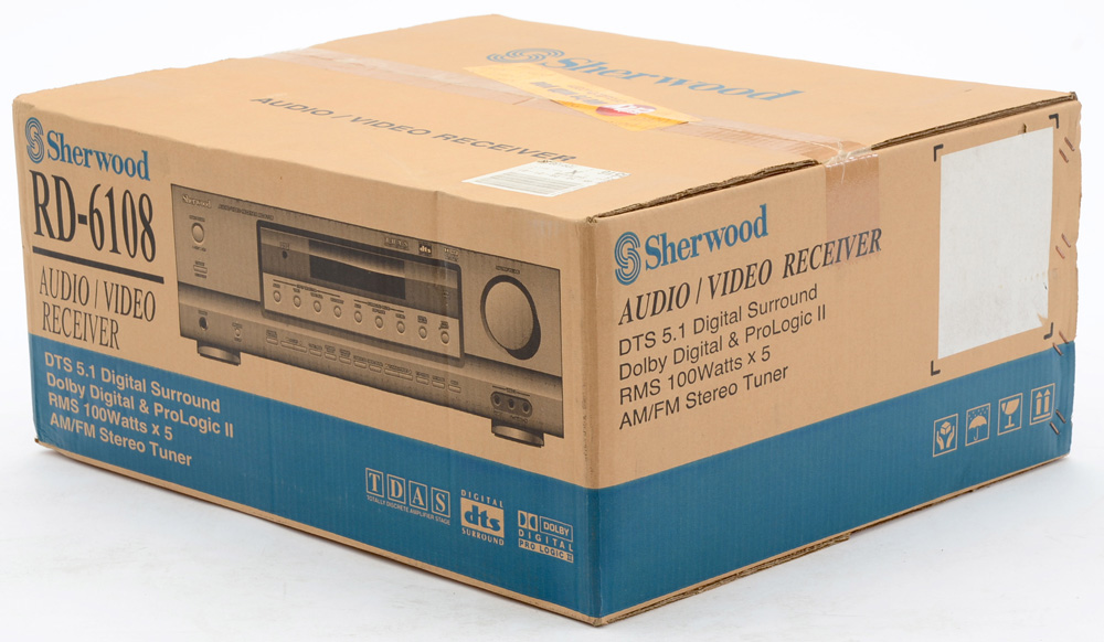 Sherwood RD-6108 Audio Video Receiver