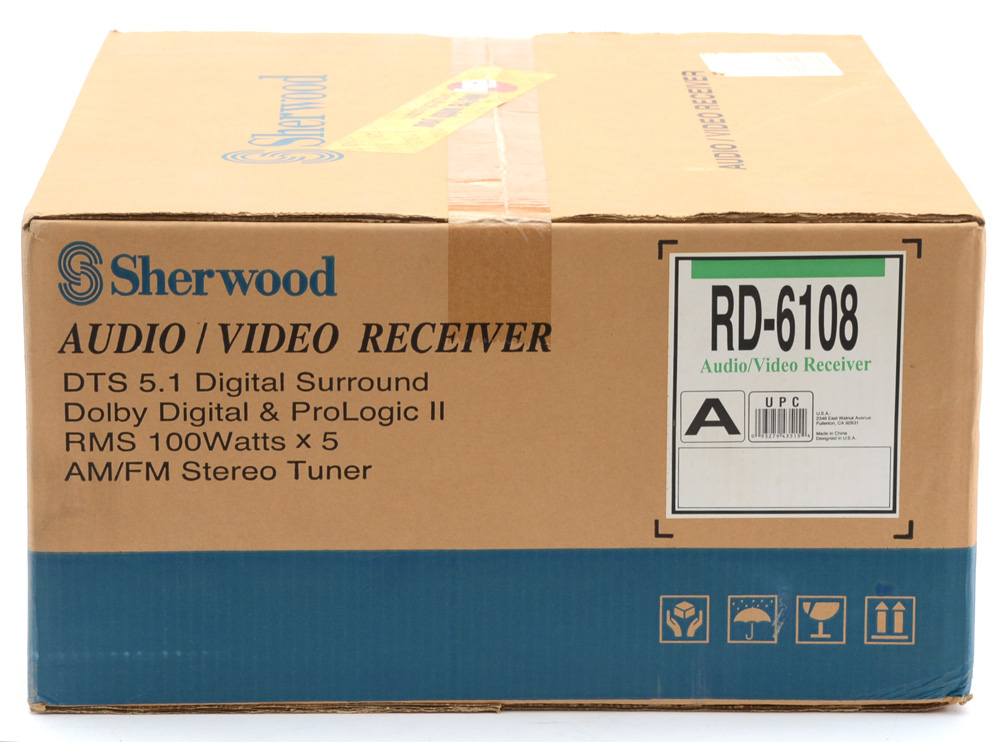 Sherwood RD-6108 Audio Video Receiver