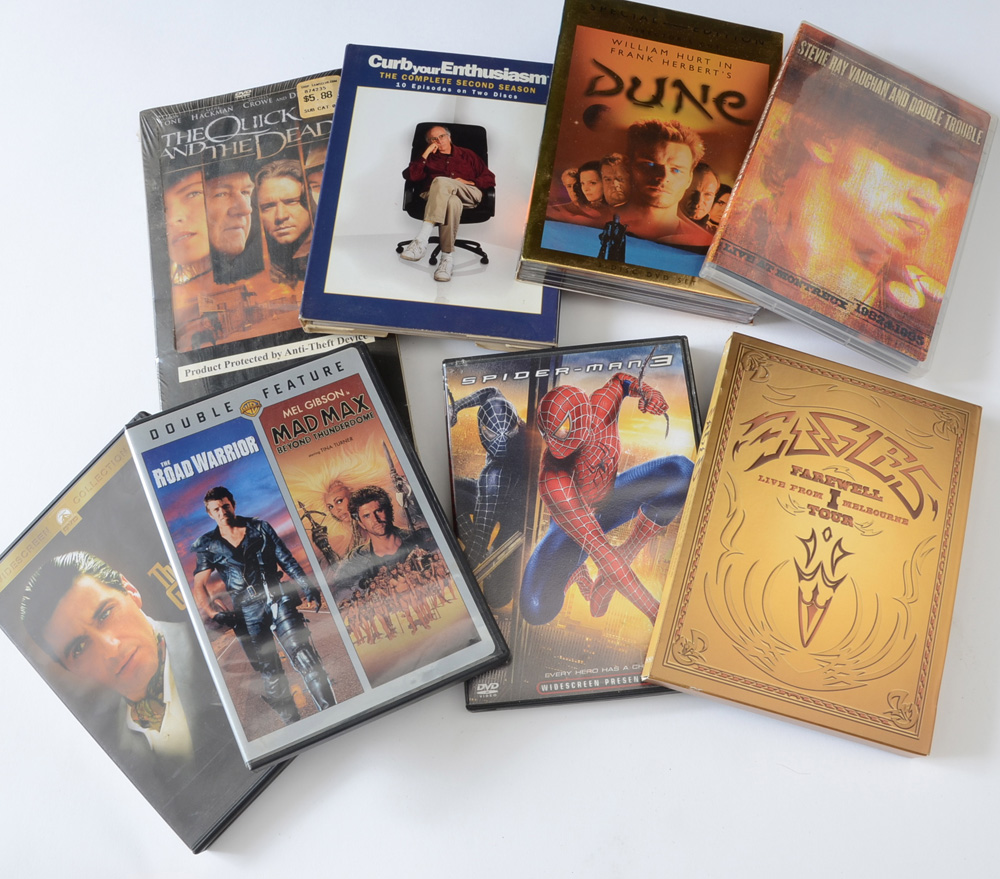 Assorted DVDs