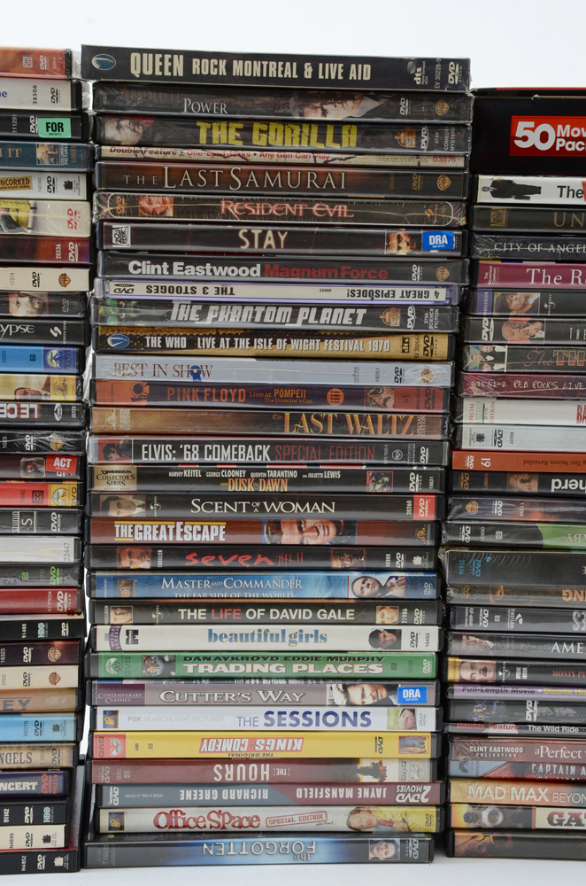 Assorted DVDs
