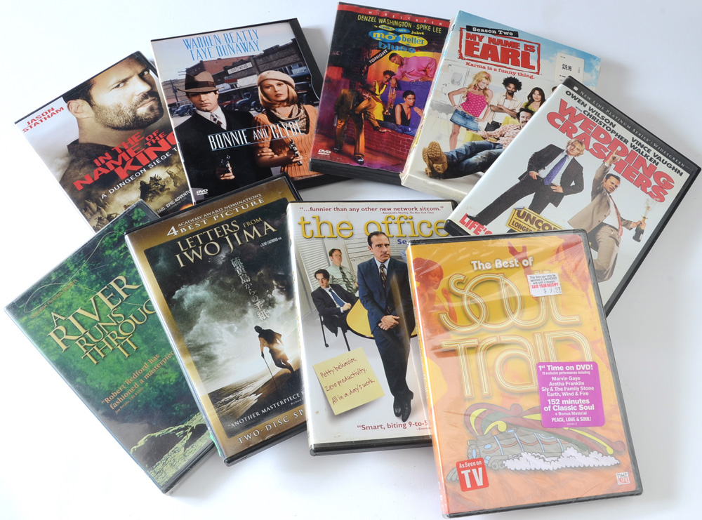 Assorted DVDs
