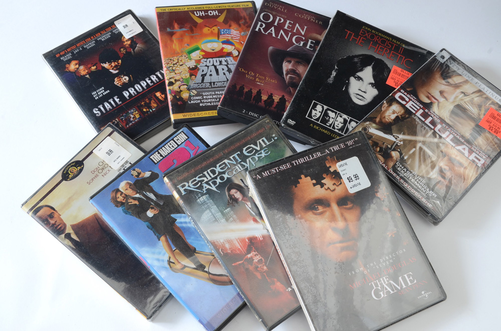 Assorted DVDs