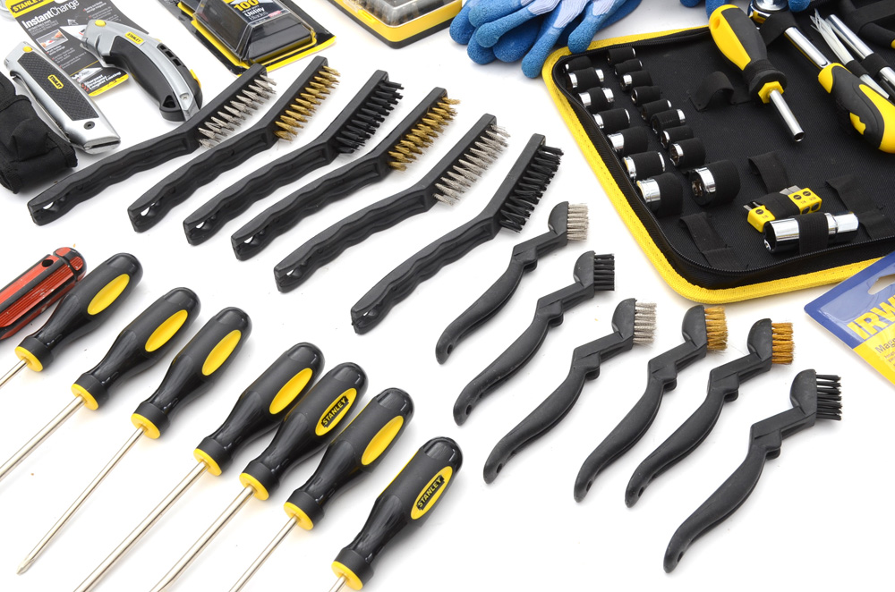 Large Assortment of Stanley Tools