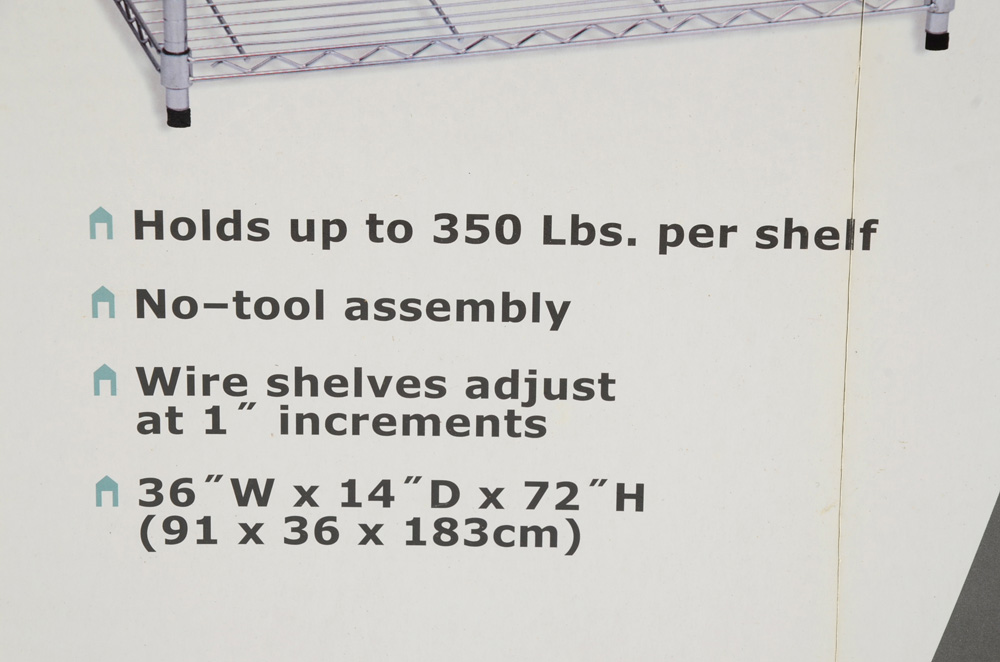 Two Metal Silver Toned Storage Units