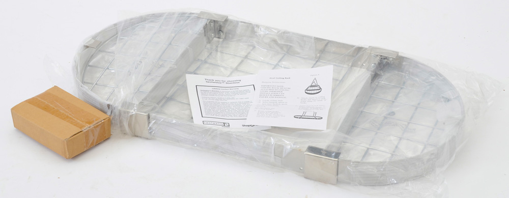 Two Metal Silver Toned Storage Units