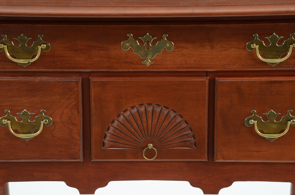 Cherry Queen Anne Style Lowboy