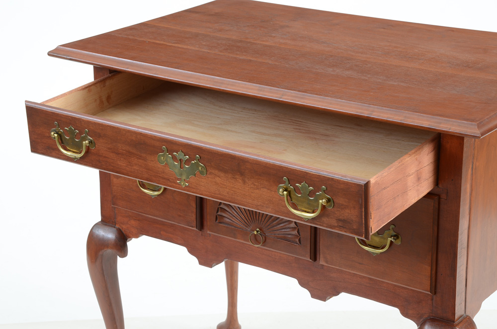 Cherry Queen Anne Style Lowboy