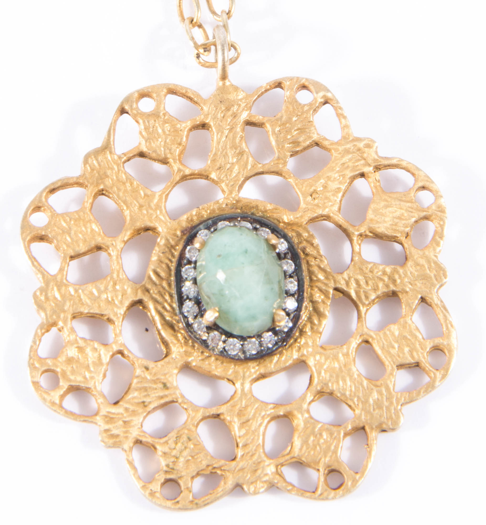 Vintage Gold Tone Bangle and Necklace