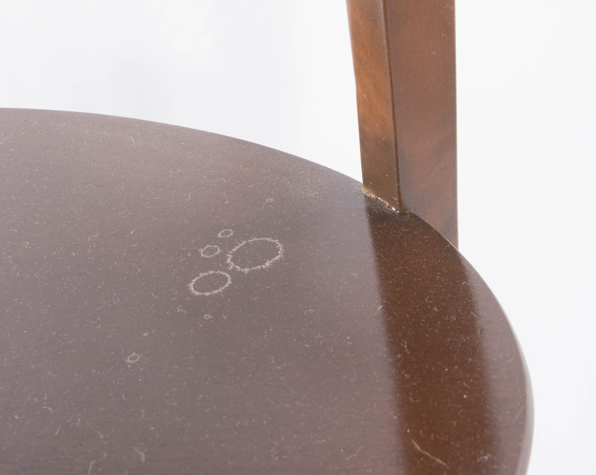 Antique Granite Top Side Table