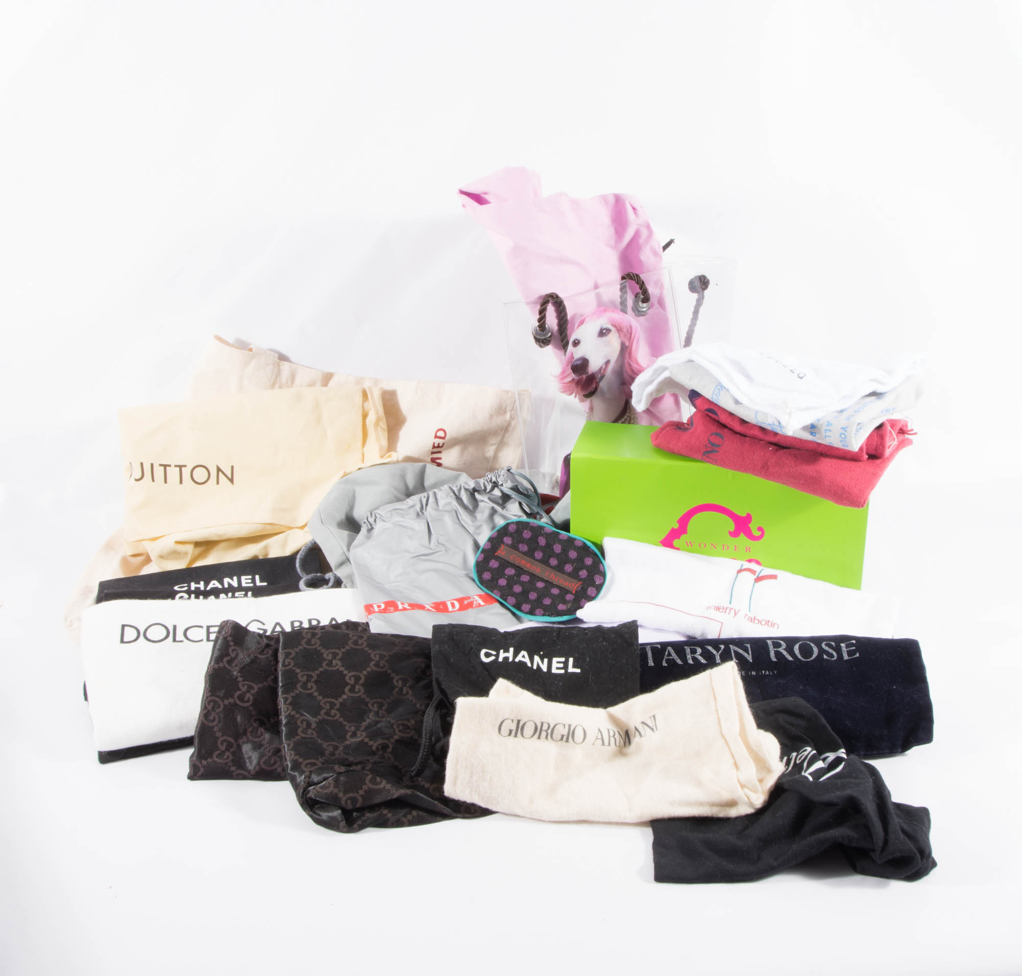 Assortment of Designer Dustbags