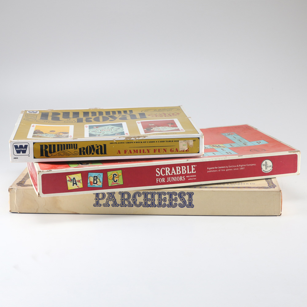 Assortment Of Vintage Board Games