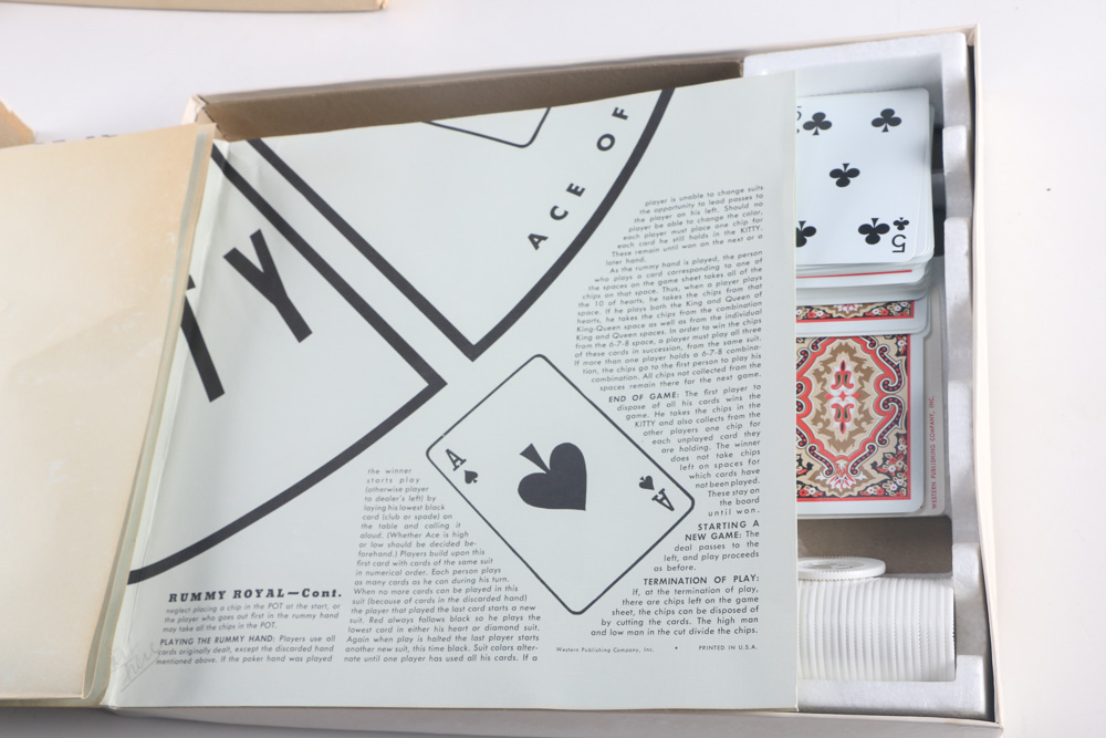 Assortment Of Vintage Board Games