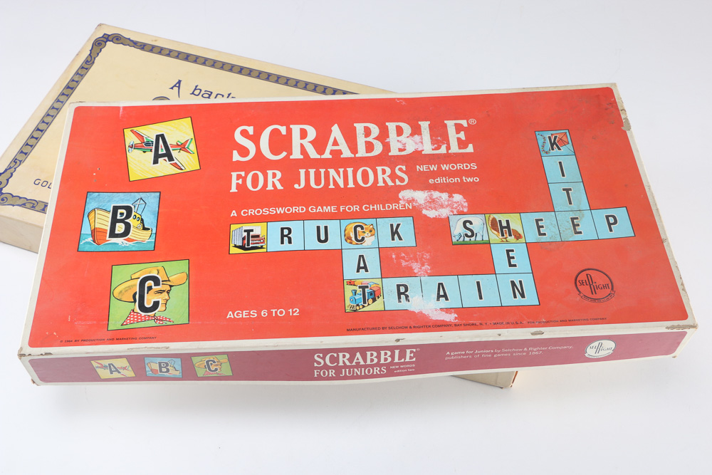 Assortment Of Vintage Board Games